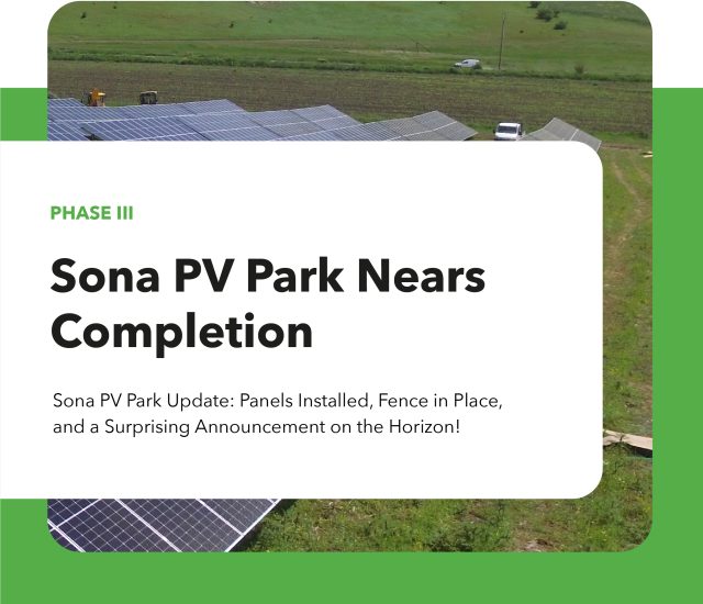 Sona l PV Park Nears Completion